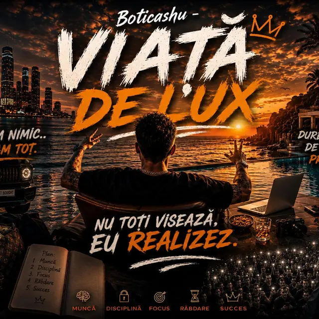 Coperta single-ului Viața de lux de Boticashu